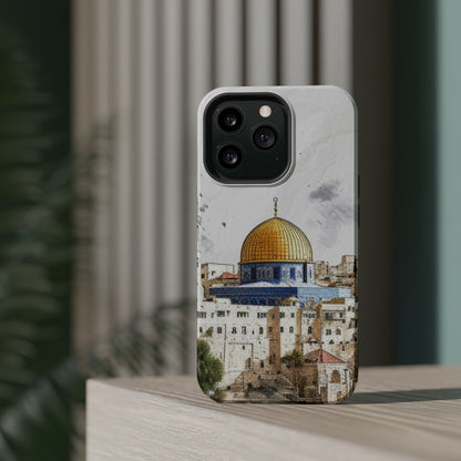 Jerusalem City  2 Design Iphone Magnetic Tough Case