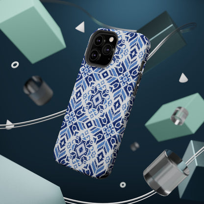 Blue Tatriz  Design - Iphone Magnetic Tough Case