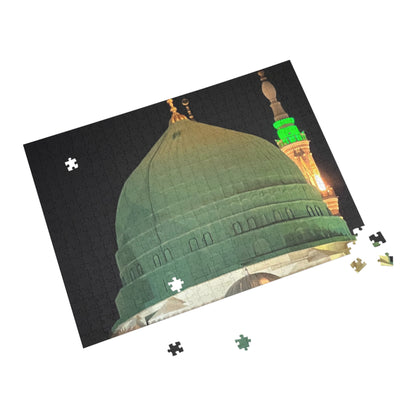 Green Dome Colorful Mosaic Puzzle (1000-Piece) - Beautiful Architectural Design