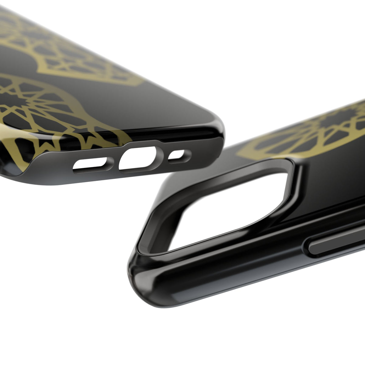 Grey and Gold Sandala Design Iphone Magnetic Tough Cases