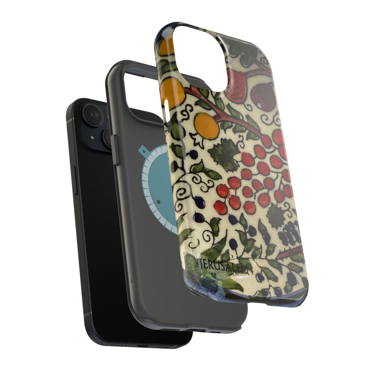 Jerusalem City Fruits Design Iphone Magnetic Tough Case