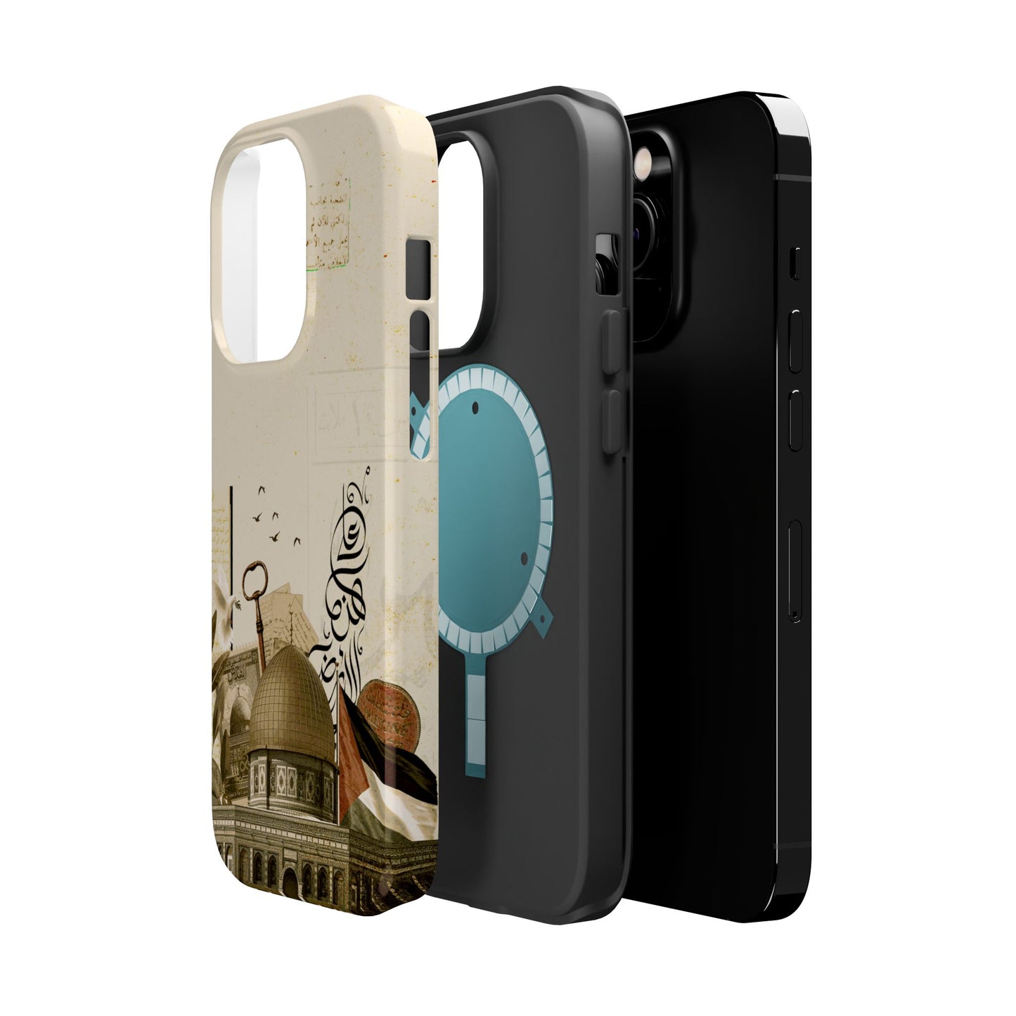 Aqsa Design  Iphone Magnetic Tough Cases