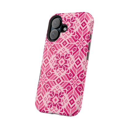 Pink Tatriz  Design - Iphone Magnetic Tough Case