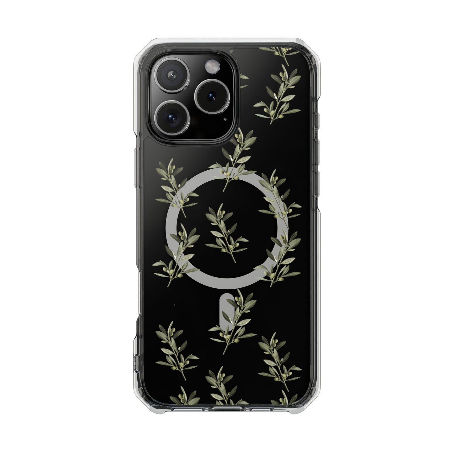 Olive Branch  MagSafe Clear Phone Case