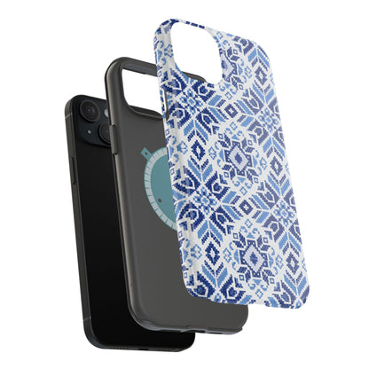 Blue Tatriz  Design - Iphone Magnetic Tough Case