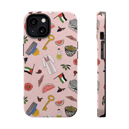 Palestinians Symbols Design - Iphone Magnetic Tough Case