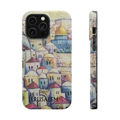 Jerusalem city  Iphone Magnetic Tough Cases