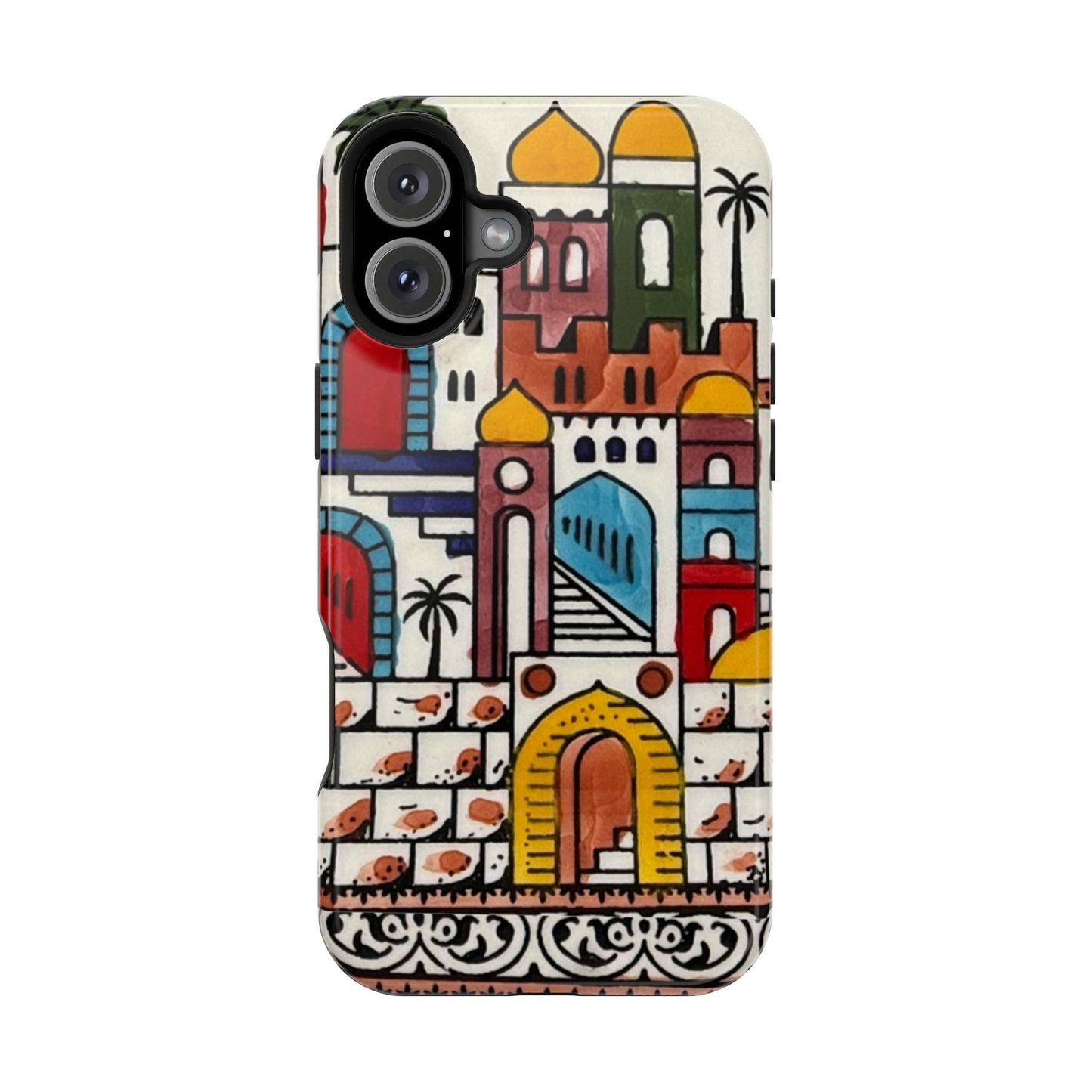 Jerusalem City Design Iphone Magnetic Tough Case