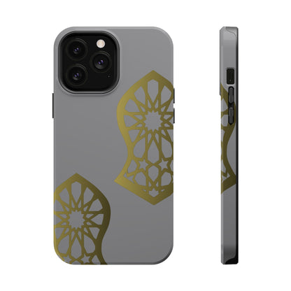 Grey and Gold Sandala Design Iphone Magnetic Tough Cases