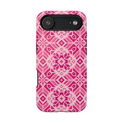 Pink Tatriz  Design - Iphone Magnetic Tough Case