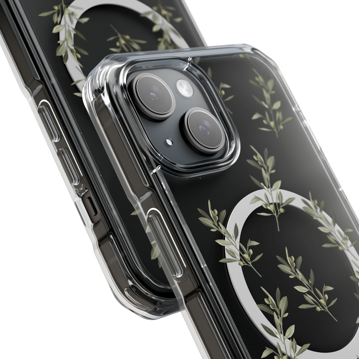 Olive Branch  MagSafe Clear Phone Case