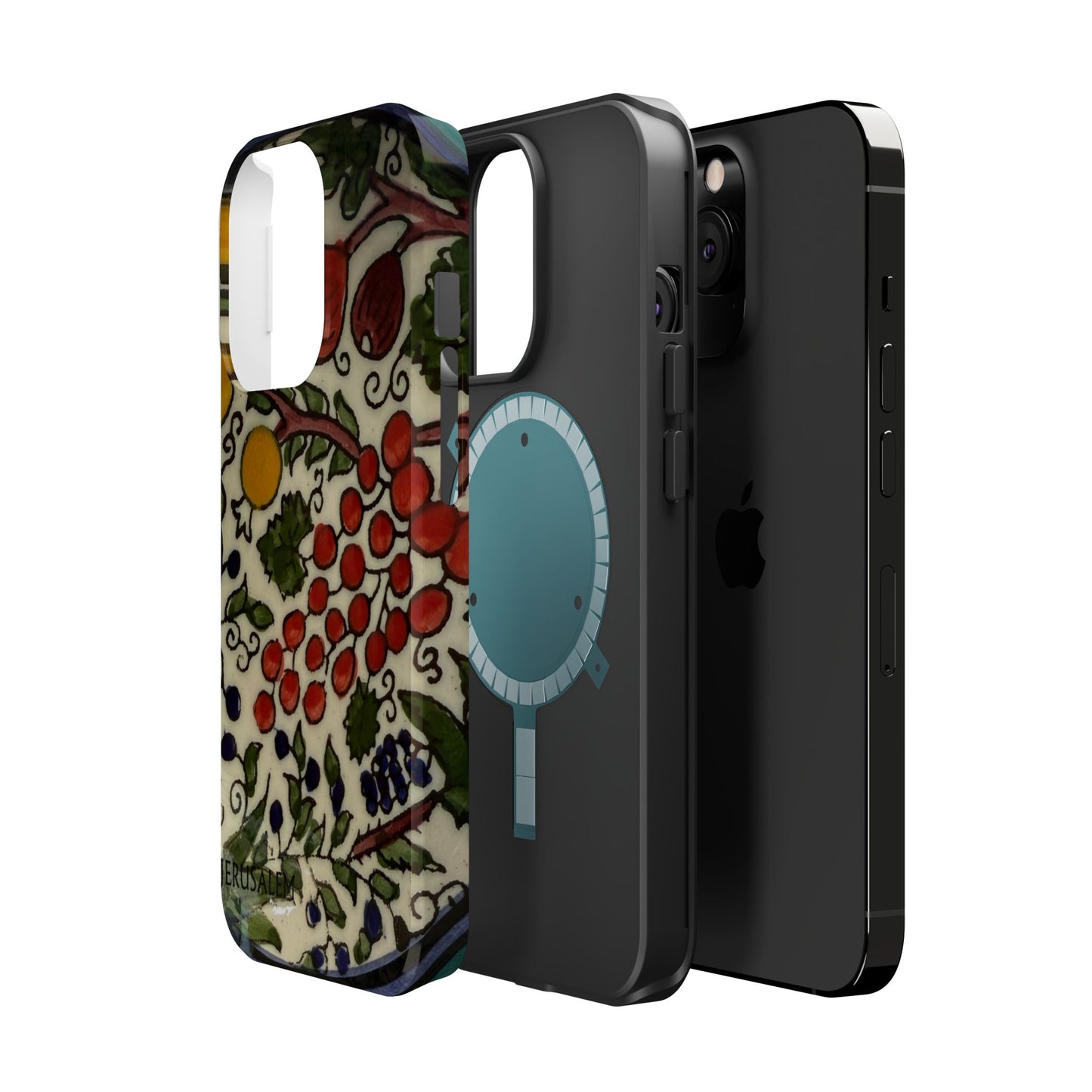 Jerusalem City Fruits Design Iphone Magnetic Tough Case