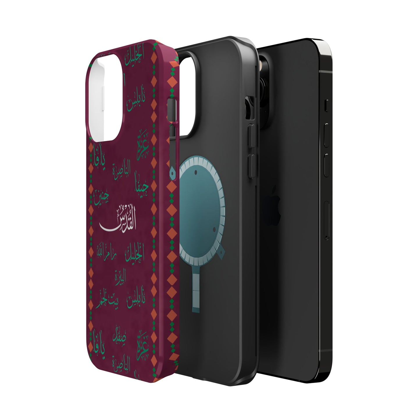 Palestinian Cities  Design - Iphone Magnetic Tough Case