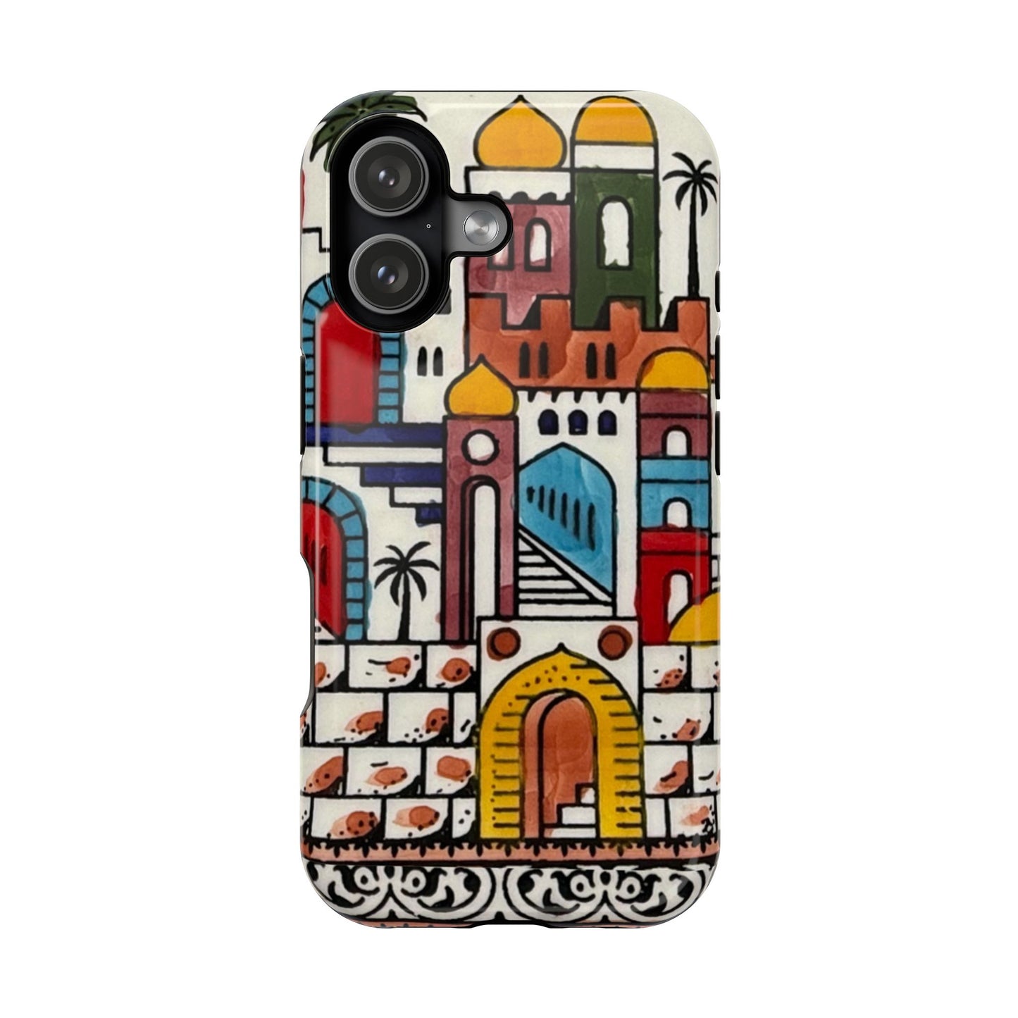 Jerusalem City Design Iphone Magnetic Tough Case