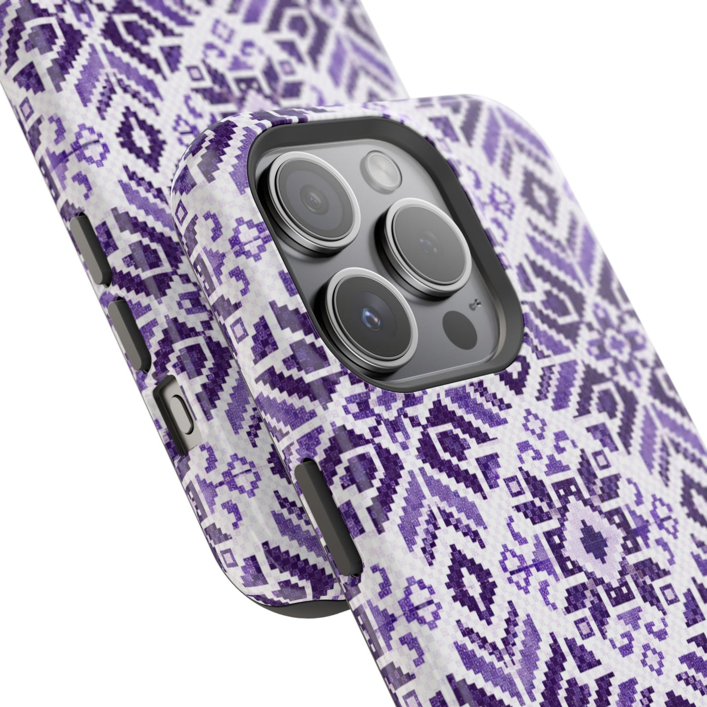 Purple Tatriz  Design - Iphone Magnetic Tough Case