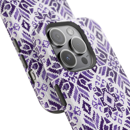 Purple Tatriz  Design - Iphone Magnetic Tough Case