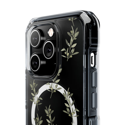 Olive Branch  MagSafe Clear Phone Case