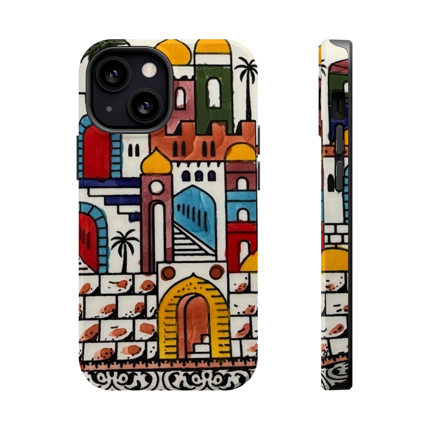 Jerusalem City Design Iphone Magnetic Tough Case