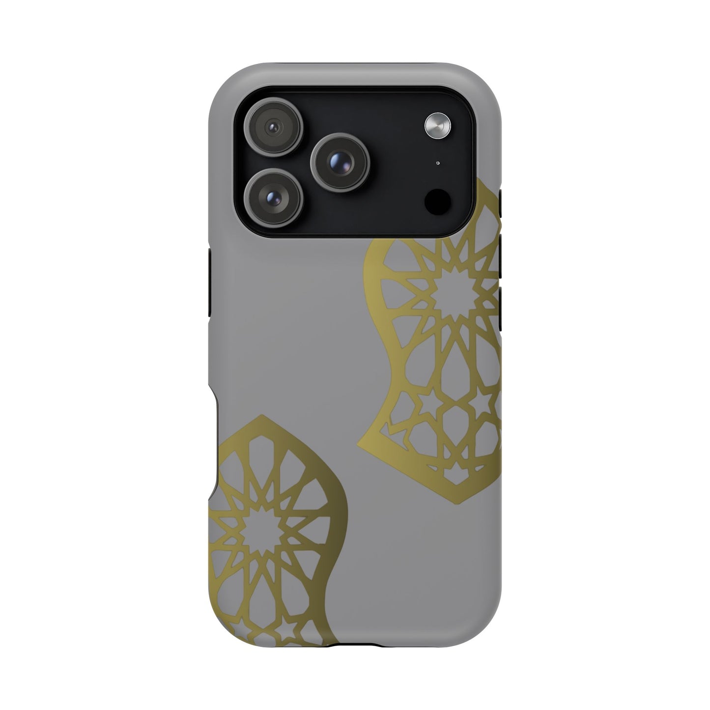 Grey and Gold Sandala Design Iphone Magnetic Tough Cases