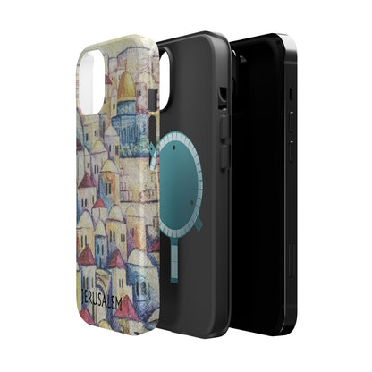 Jerusalem city  Iphone Magnetic Tough Cases