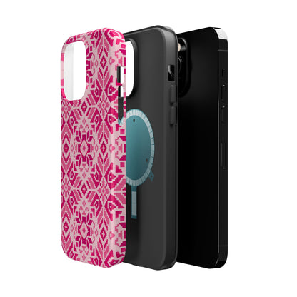 Pink Tatriz  Design - Iphone Magnetic Tough Case