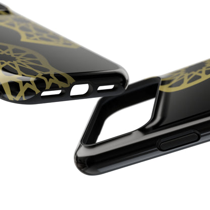Grey and Gold Sandala Design Iphone Magnetic Tough Cases
