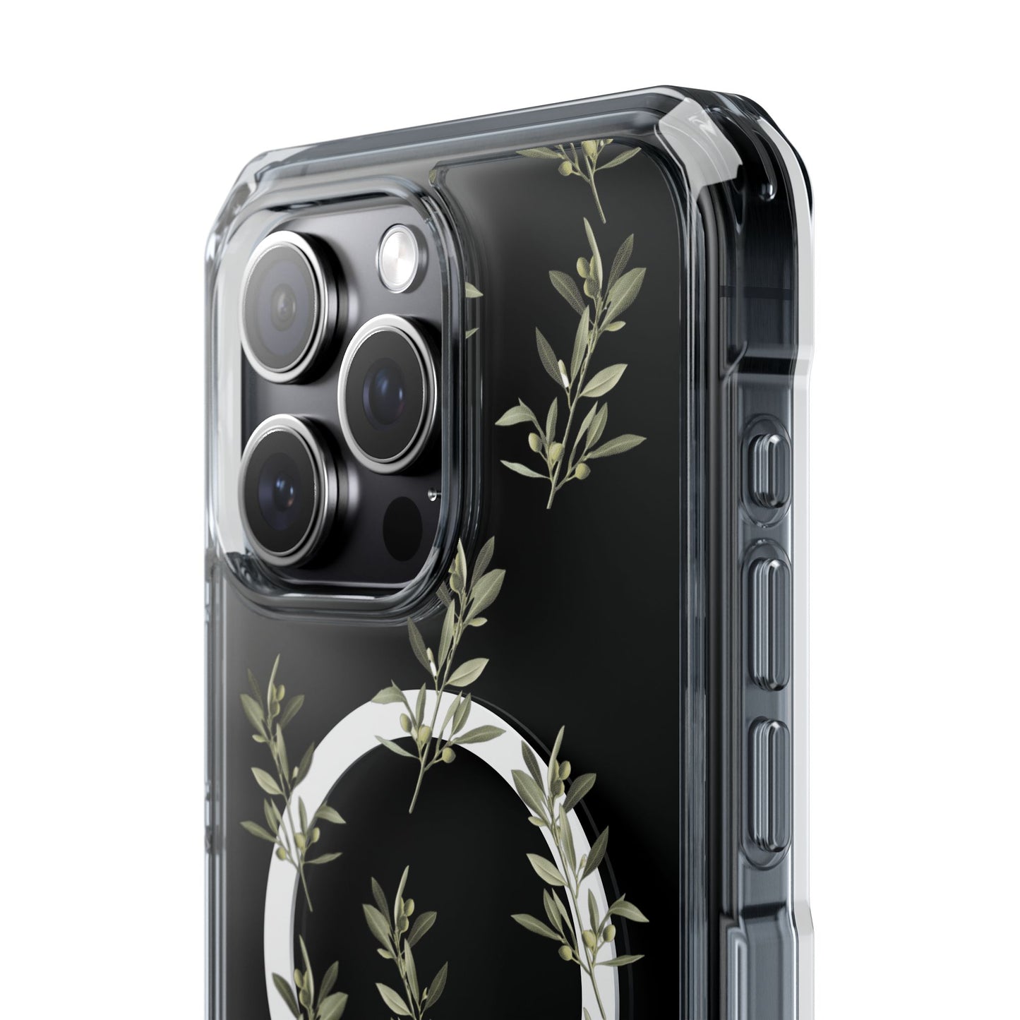 Olive Branch  MagSafe Clear Phone Case