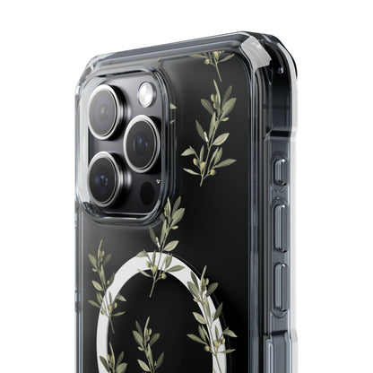 Olive Branch  MagSafe Clear Phone Case