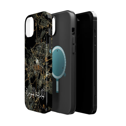 Al Madina Munawarah from Space - City of Lights- Iphone Magnetic Tough Cases