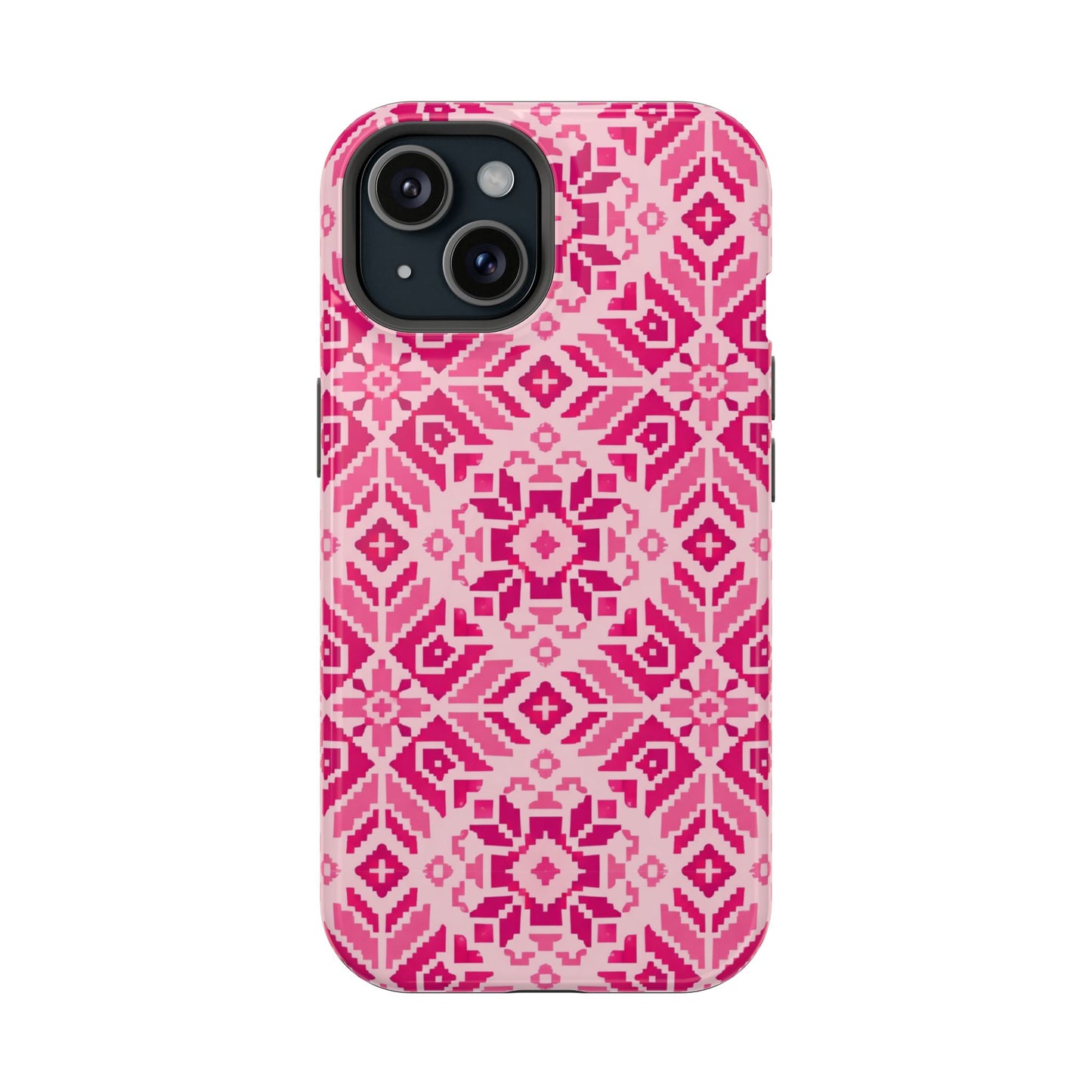 Pink Tatriz  Design - Iphone Magnetic Tough Case