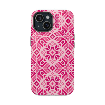 Pink Tatriz  Design - Iphone Magnetic Tough Case