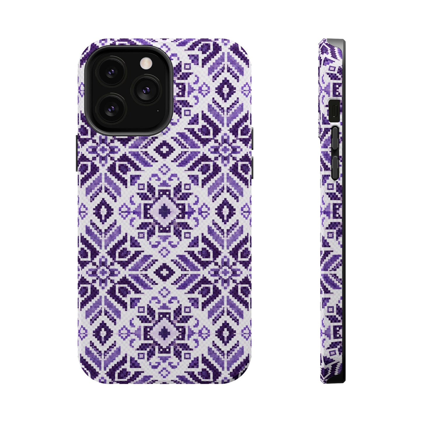 Purple Tatriz  Design - Iphone Magnetic Tough Case