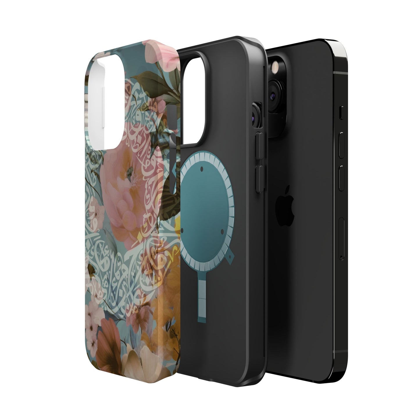 Arabic Floral Design  - Iphone Magnetic Tough Cases