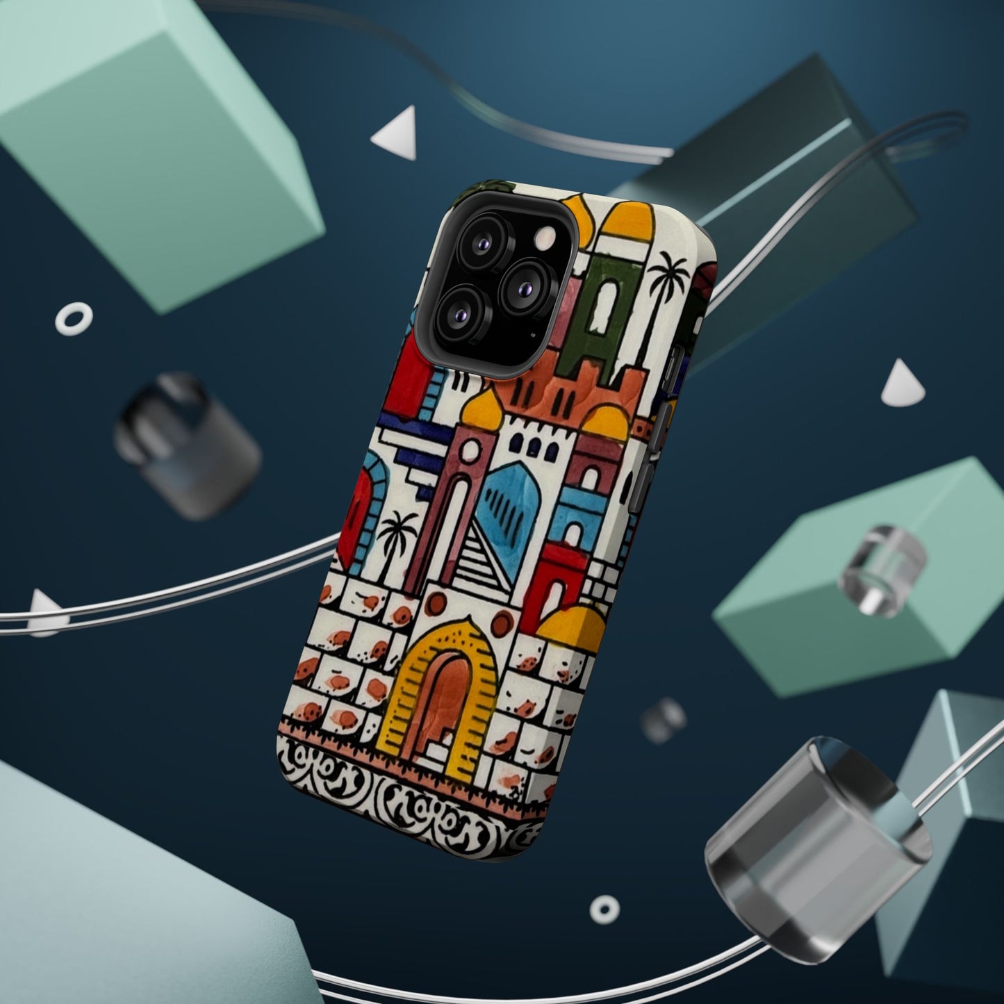 Jerusalem City Design Iphone Magnetic Tough Case