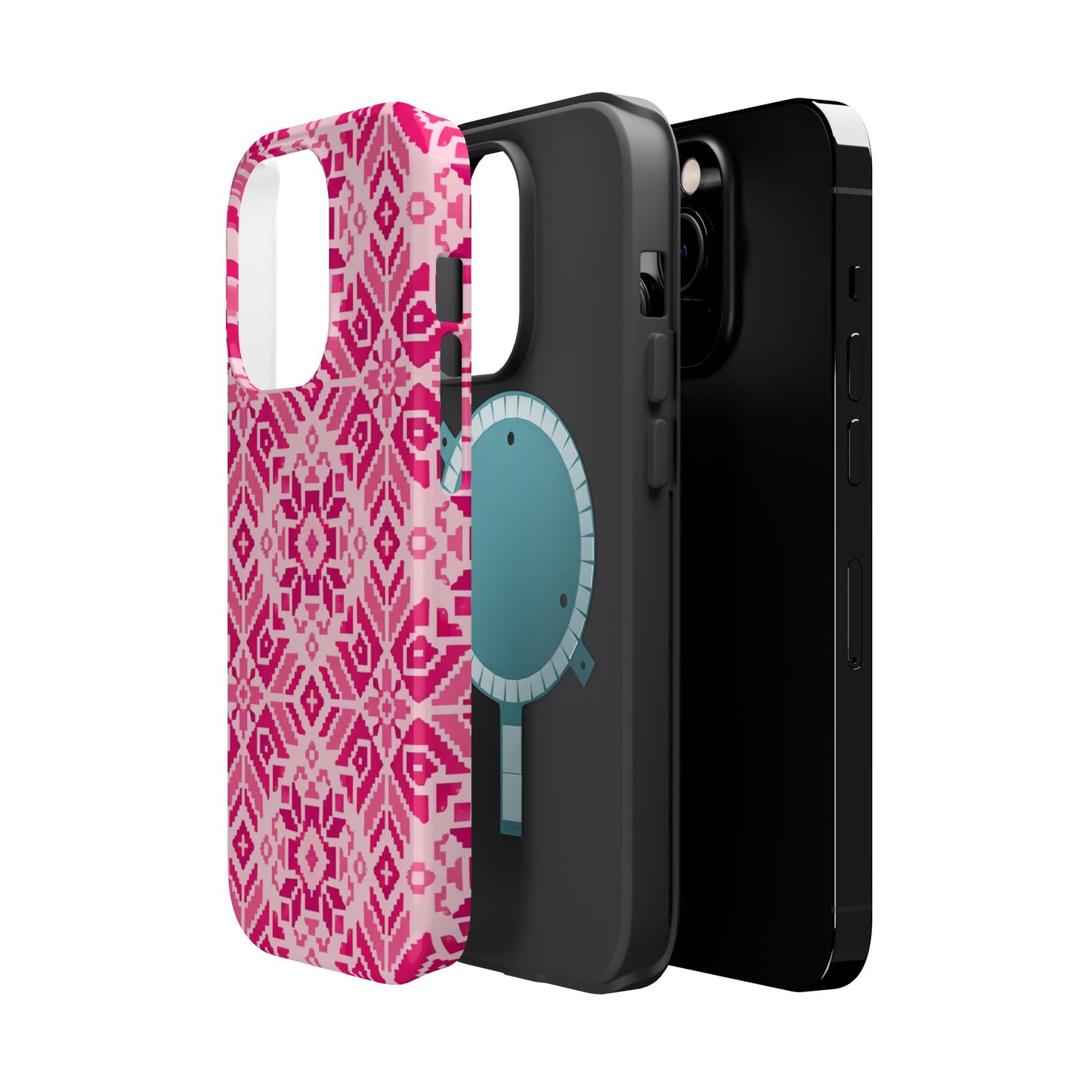Pink Tatriz  Design - Iphone Magnetic Tough Case