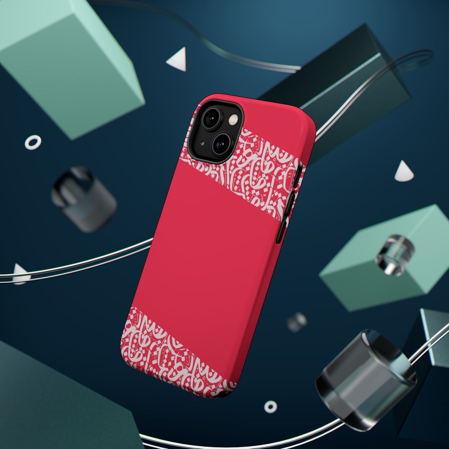 Arabic Lines Design - Iphone Magnetic Tough Case