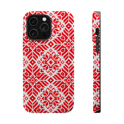 Red Tatriz  Design - Iphone Magnetic Tough Case