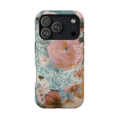 Arabic Floral Design  - Iphone Magnetic Tough Cases