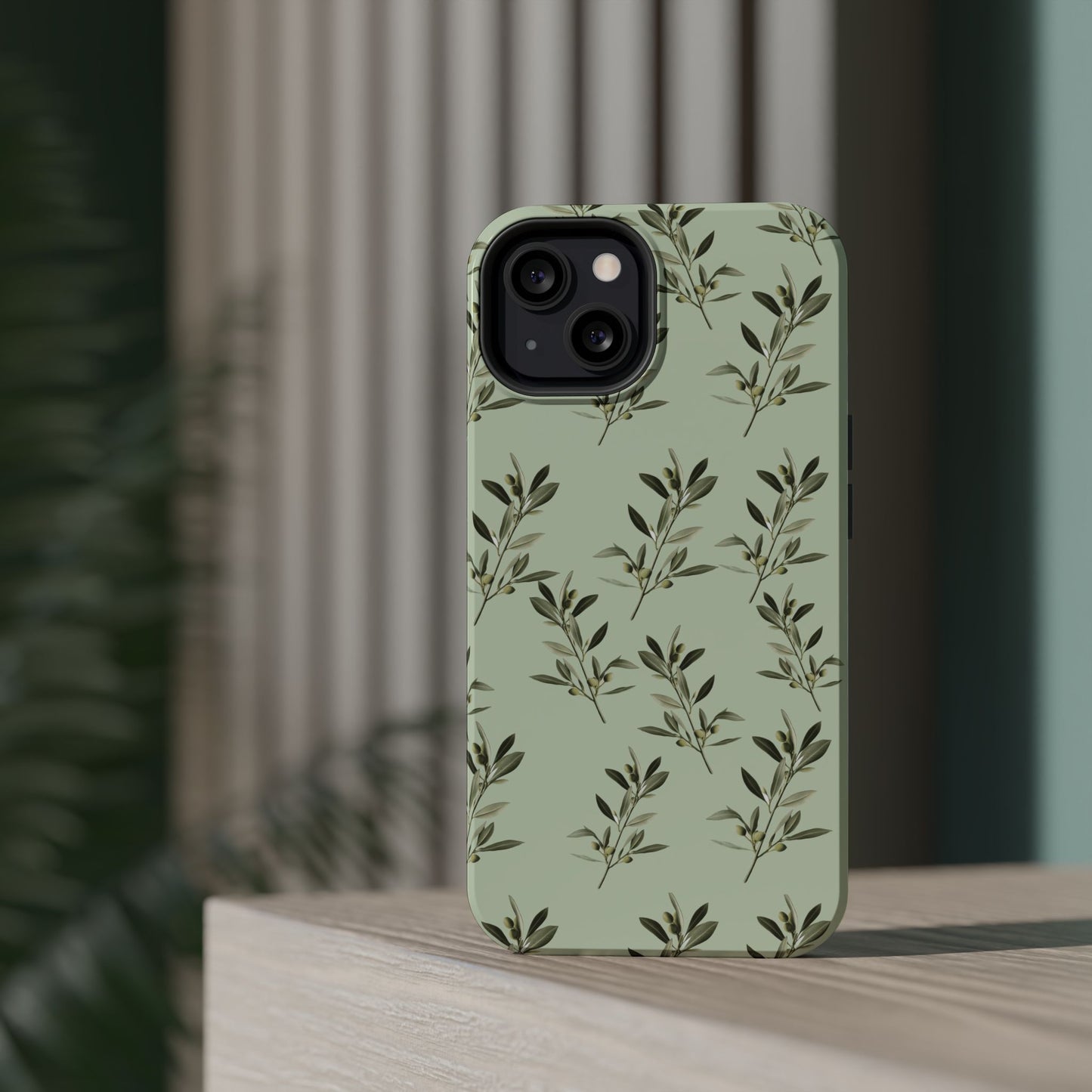 Olive 🫒 branches  - Iphone Magnetic Tough Case