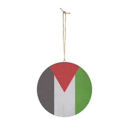 Palestine Flag -Inspired Wood Sign Decor, Rustic Home Wall Art, Farmhouse Signs, Personalized Gifts, Nature-Inspired Decor