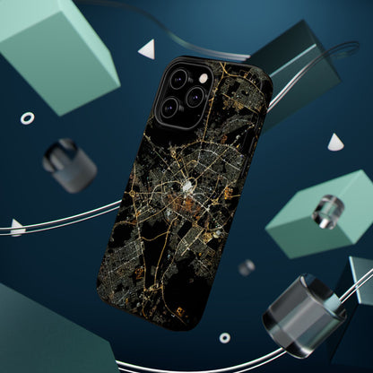 Al Madina Munawarah from Space - City of Lights- Iphone Magnetic Tough Cases