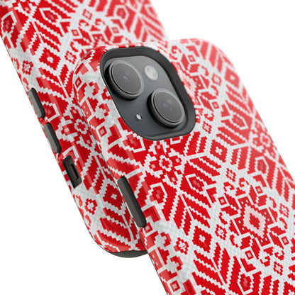 Red Tatriz  Design - Iphone Magnetic Tough Case