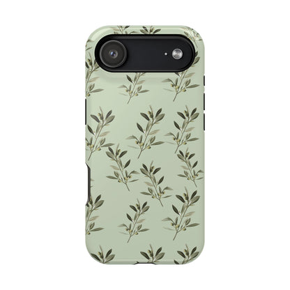 Olive 🫒 branches  - Iphone Magnetic Tough Case