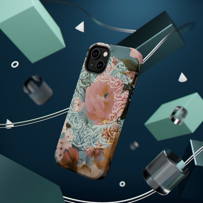 Arabic Floral Design  - Iphone Magnetic Tough Cases