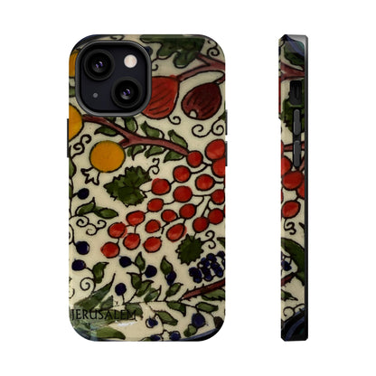 Jerusalem City Fruits Design Iphone Magnetic Tough Case