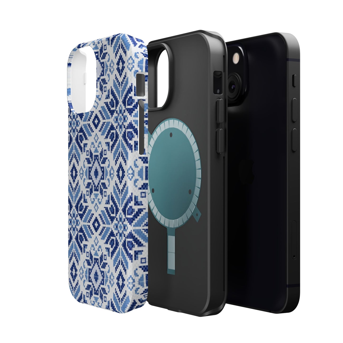 Blue Tatriz  Design - Iphone Magnetic Tough Case