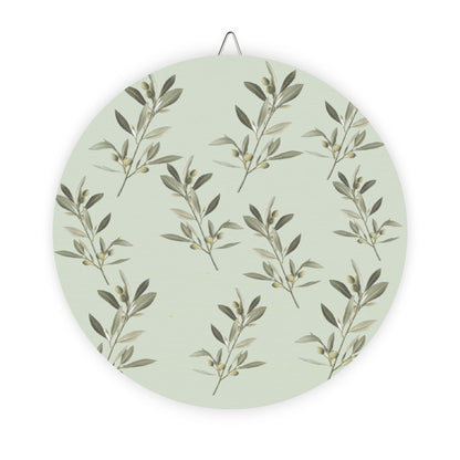 Olive 🫒 branches -Inspired Wood Sign Decor, Rustic Home Wall Art, Farmhouse Signs, Personalized Gifts, Nature-Inspired Decor