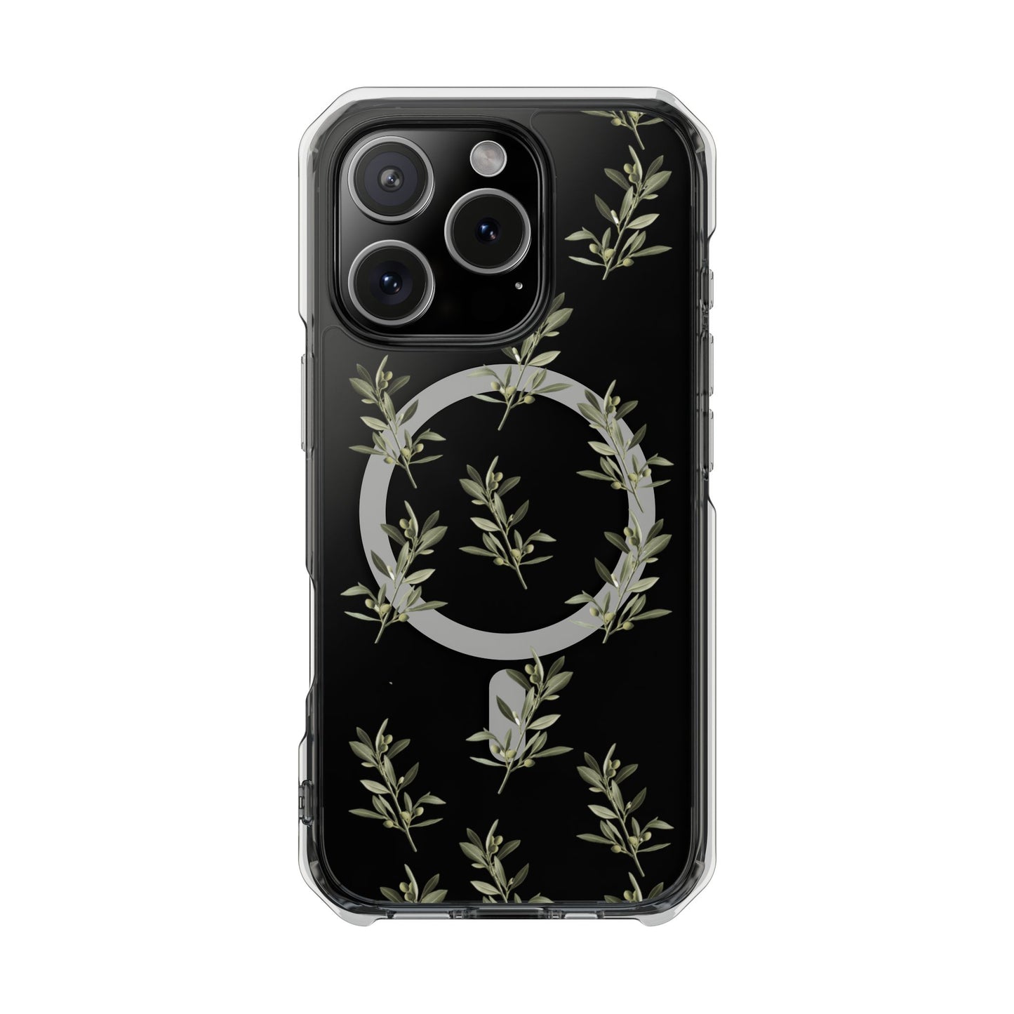 Olive Branch  MagSafe Clear Phone Case