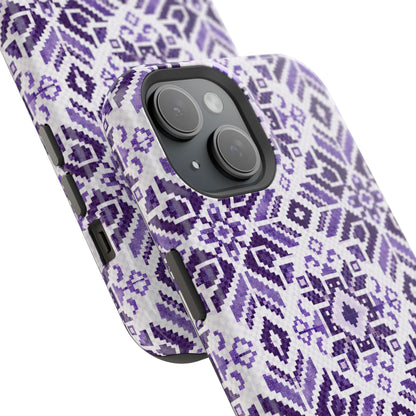 Purple Tatriz  Design - Iphone Magnetic Tough Case