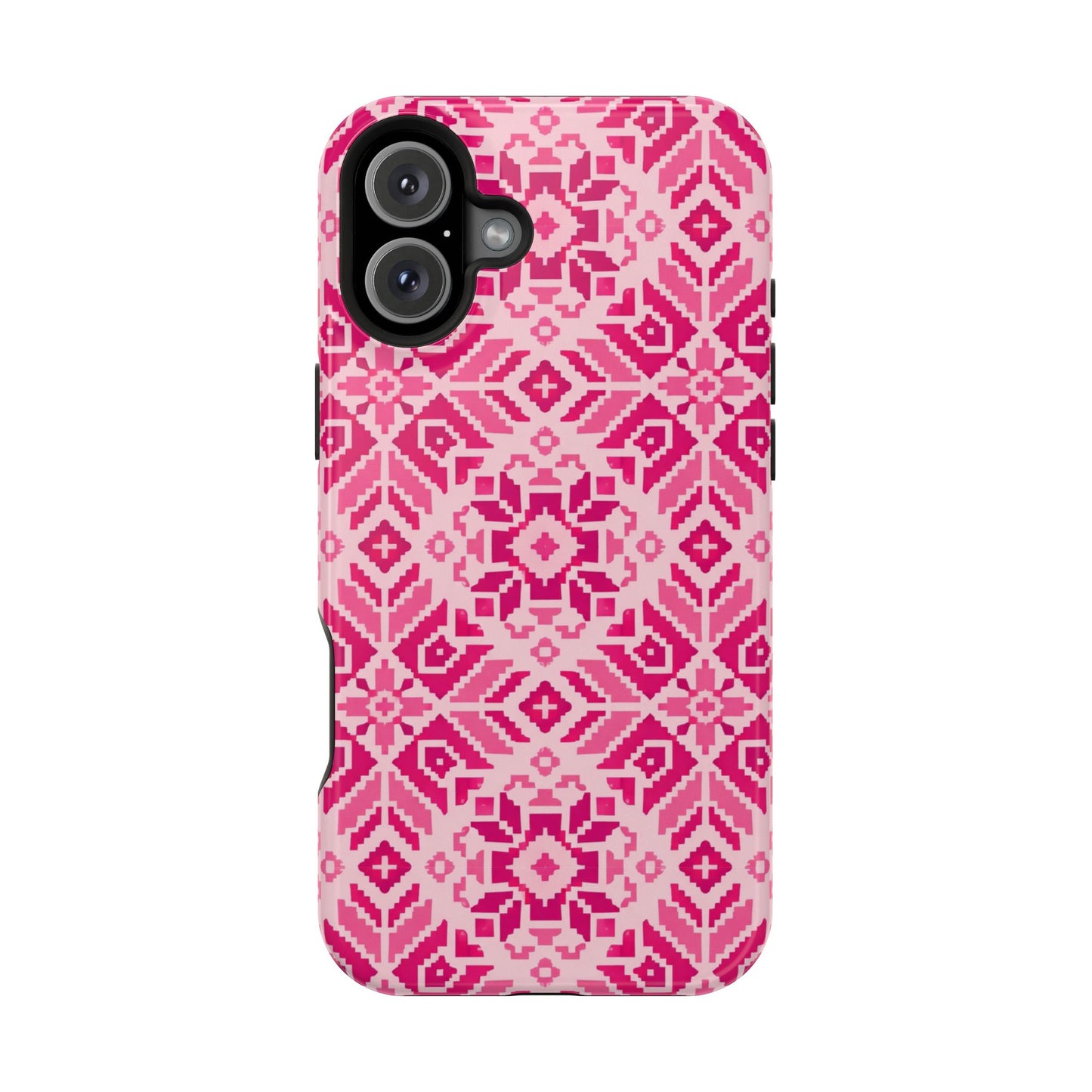 Pink Tatriz  Design - Iphone Magnetic Tough Case